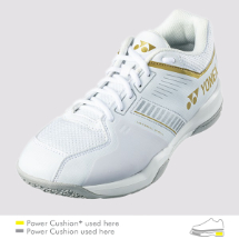 SHB-Power Cushion STRIDER FLOW White/Gold